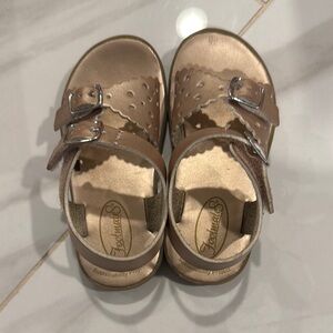 Gold Buckle Sandals